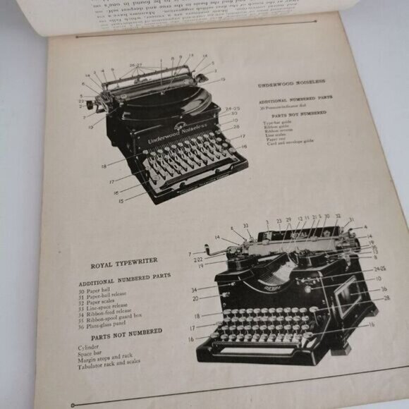 1934 High School Typewriting Course Rational Gregg Publishing Ontario Textbook - Picture 4 of 8
